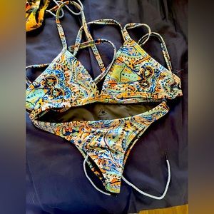 Jolyn, print, two piece